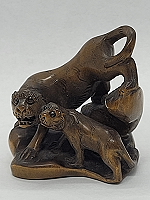 netsuke tigers