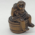 netsuke monkey