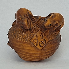 boxwood netsuke