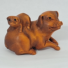 boxwood netsuke