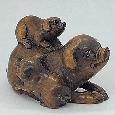 boxwood netsuke